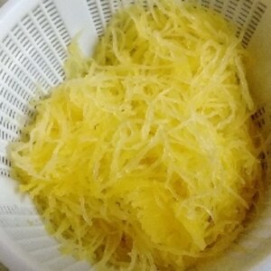 そうめんかぼちゃの下処理(ゆで方)